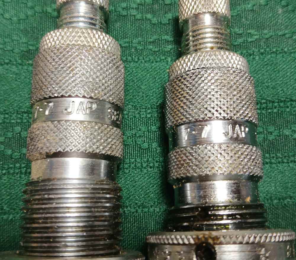 7.7 JAP Herter's Reloading 2-Die Set FL. Sizing Seating Dies 2 -img-1