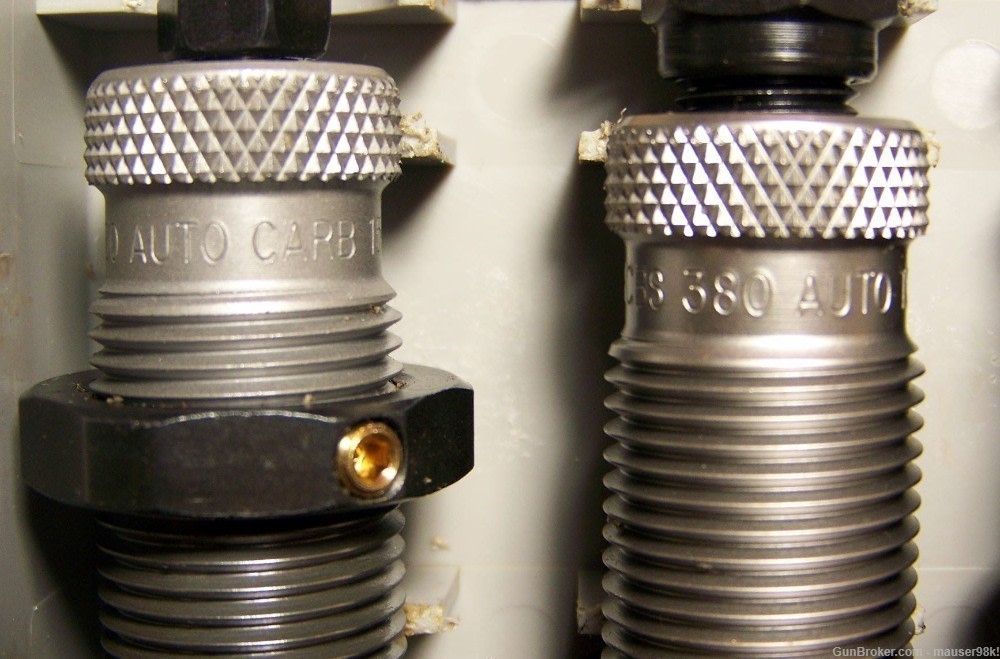 380 ACP. RCBS Carbide 3-Die Set with Taper Crimp-img-2