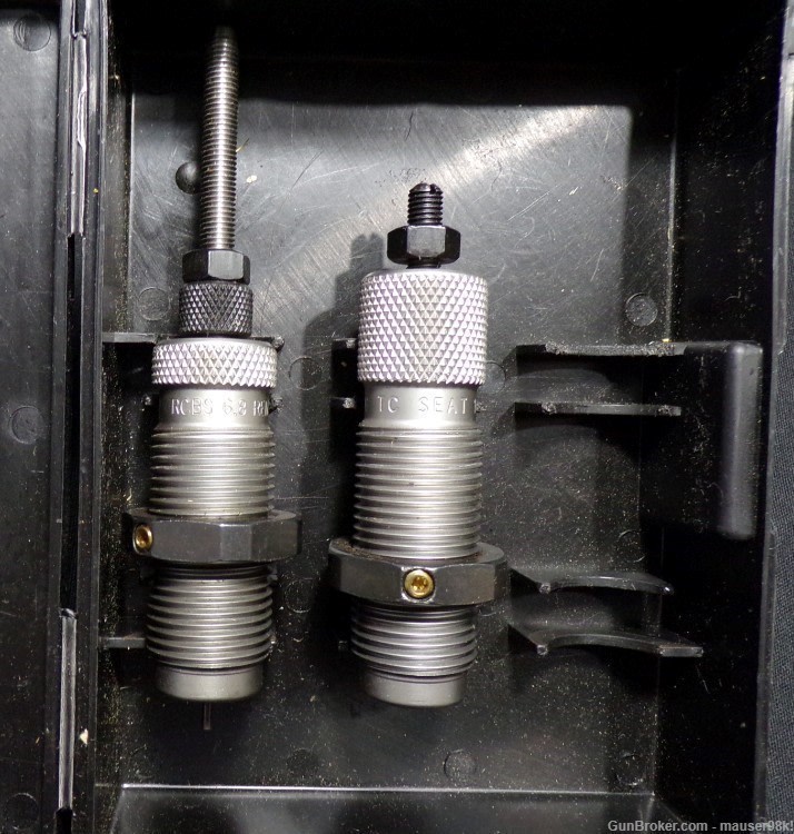 6.8mm X 43 Rem SPC Small Base Taper Crimp Die Set 13307 RCBS -img-1