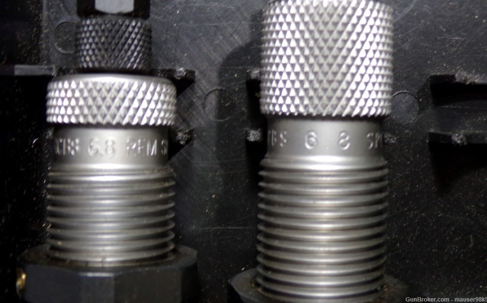 6.8mm X 43 Rem SPC Small Base Taper Crimp Die Set 13307 RCBS -img-2