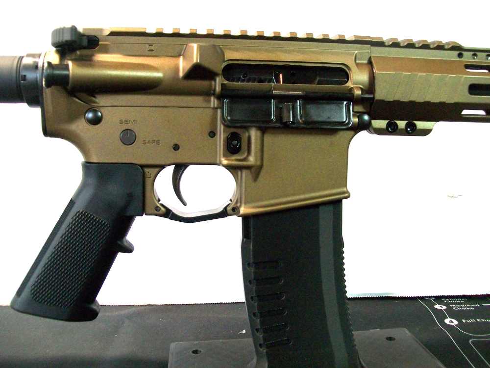 New Custom ONE HORSE AR15 (7.62x39) caliber Cerakote Bronze-img-6