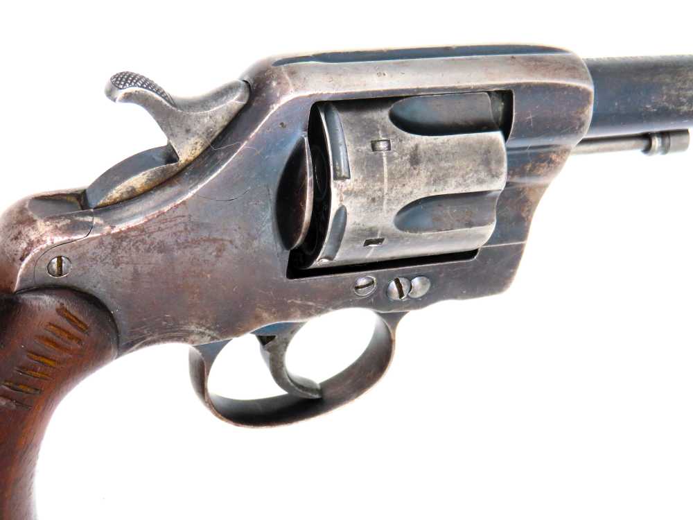 Spanish-American War Colt US Model 1892 Army Revolver 38 First Year Antique-img-5