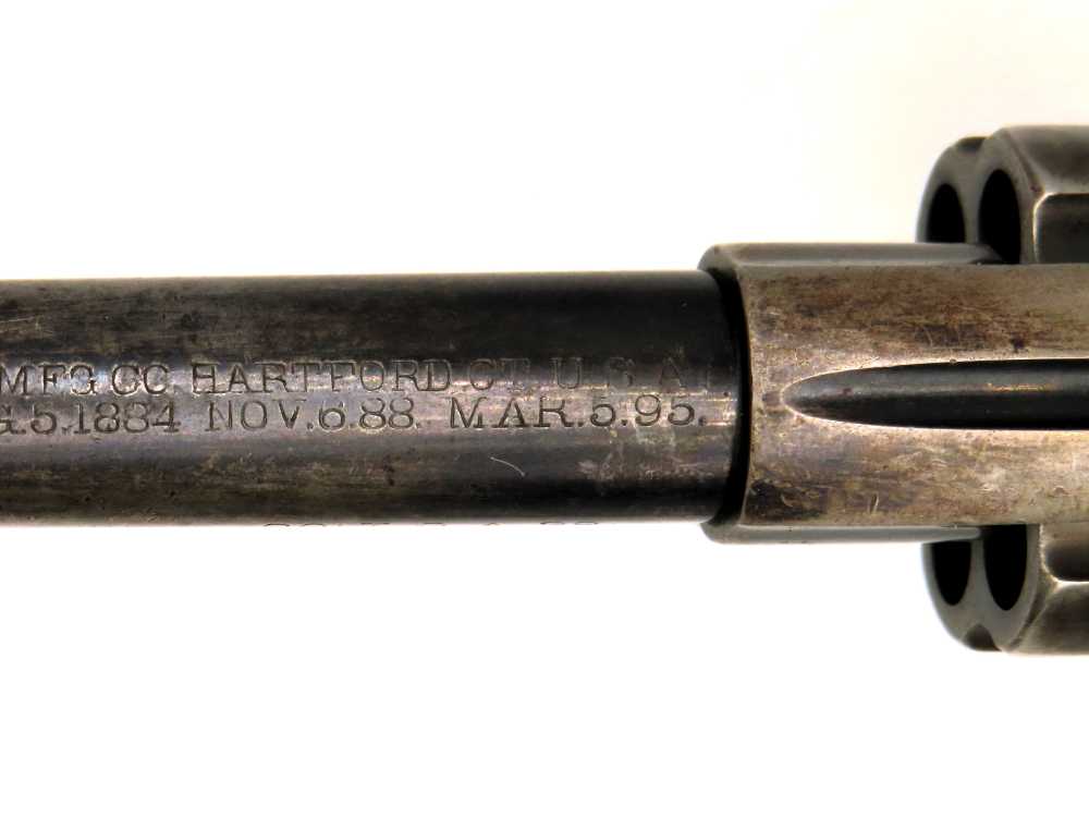 Spanish-American War Colt US Model 1892 Army Revolver 38 First Year Antique-img-9