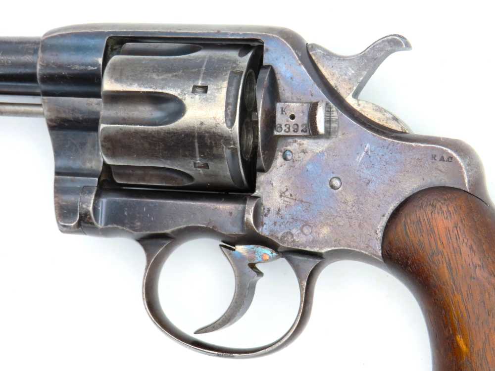 Spanish-American War Colt US Model 1892 Army Revolver 38 First Year Antique-img-13