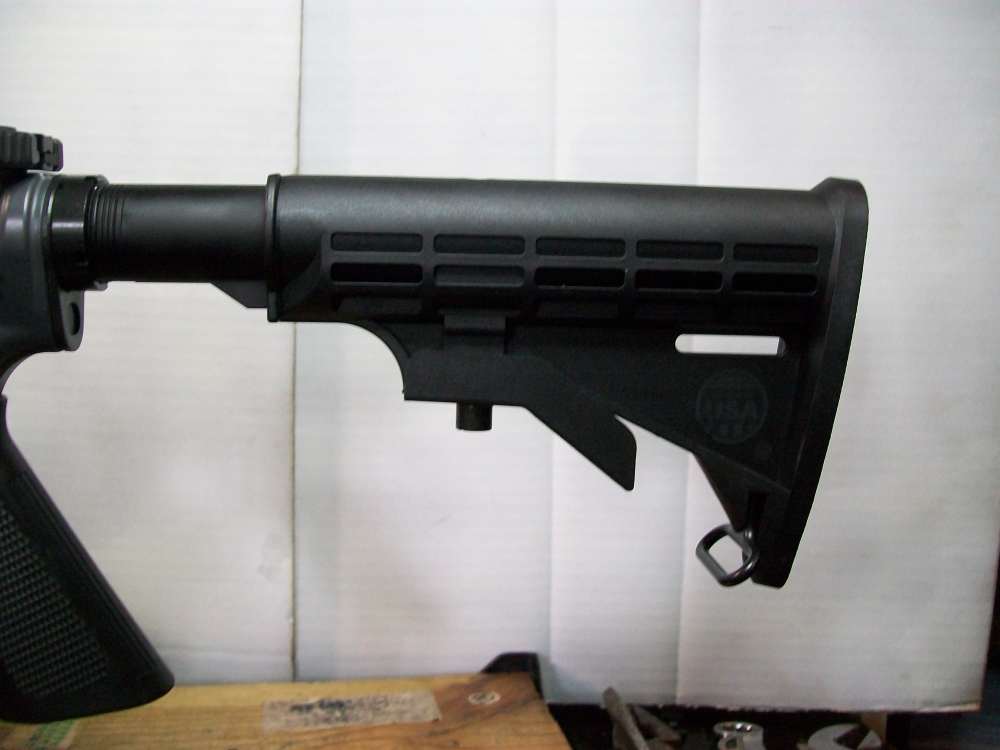 New Custom ONE HORSE AR15 5.56 NATO Rifle Sniper Grey-img-2
