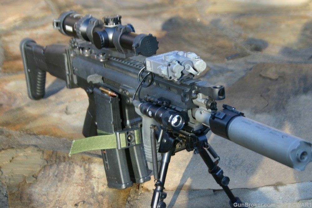 FN HERSTAL BELGIUM SCAR16 TACTICAL WEAPON SYSTEM MACHINEGUN-img-4