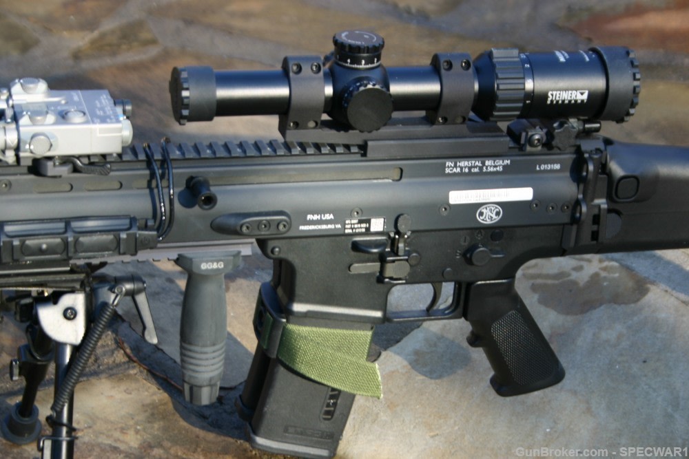 FN HERSTAL BELGIUM SCAR16 TACTICAL WEAPON SYSTEM MACHINEGUN-img-5