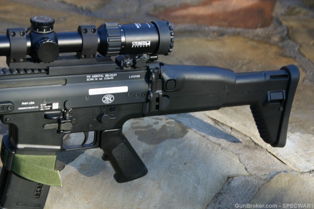 FN HERSTAL BELGIUM SCAR16 TACTICAL WEAPON SYSTEM MACHINEGUN-img-6