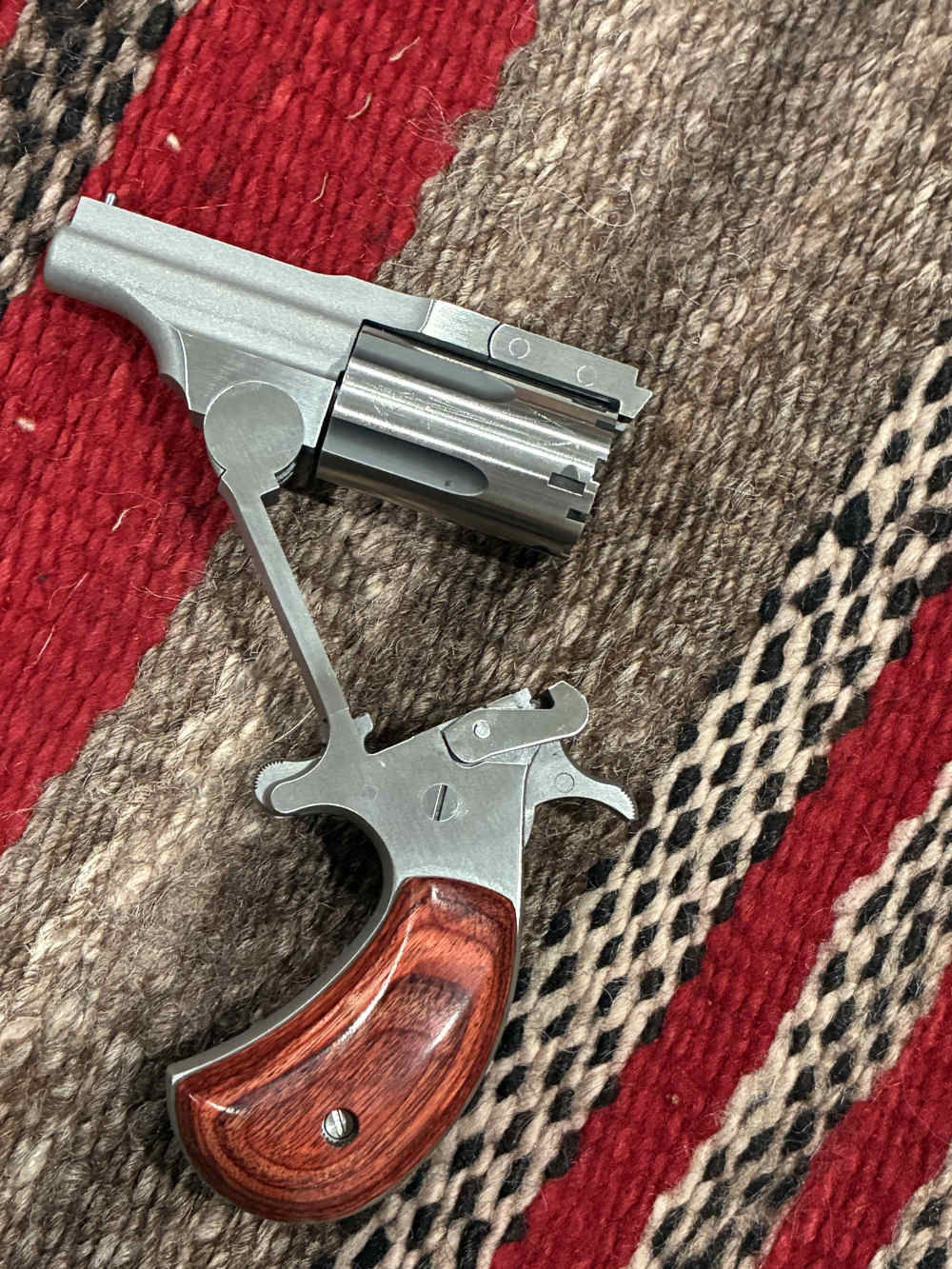 North American Arms NAA Ranger II 22WMR Break Action Ejector Mini Revolver -img-3