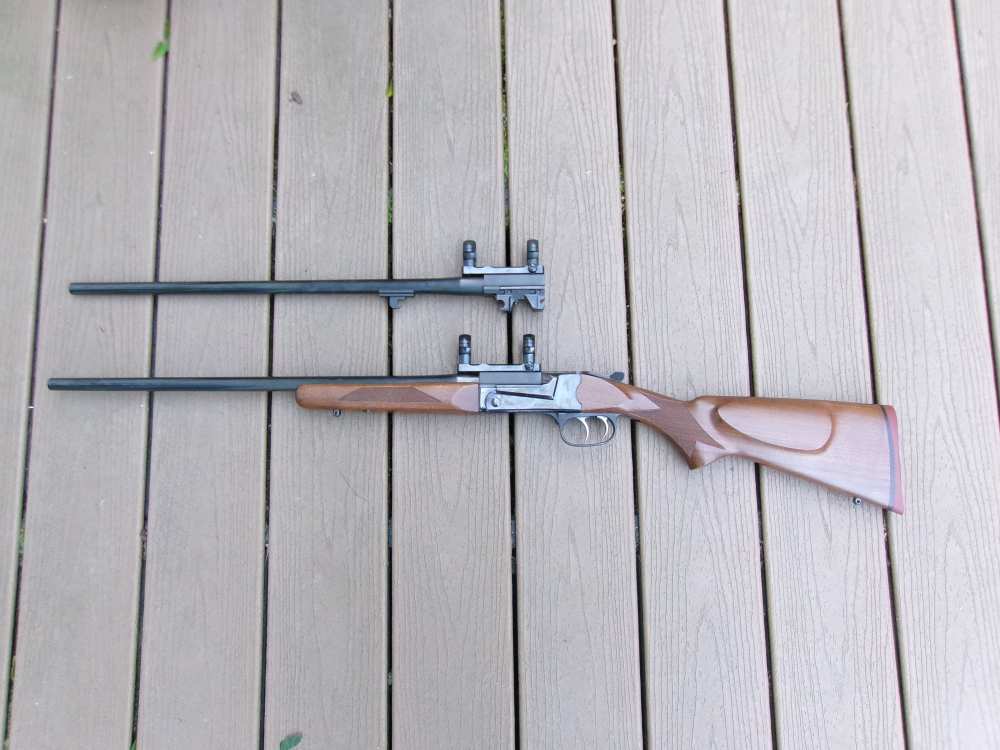 T/C Thompson Center TCR .22 Hornet & .243 Single Shot Rifle 2 BRLS $1START -img-7