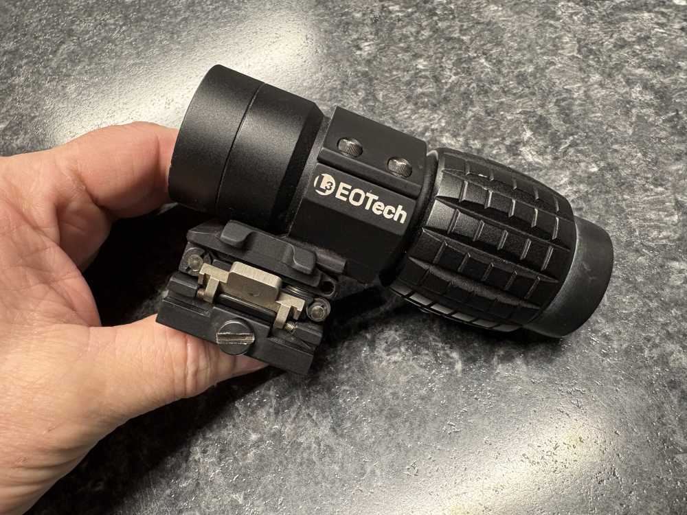 Eotech L3 Gen 1 3x Magnifier w/Samson A.R.M.S SOPMOD Excellent -img-0