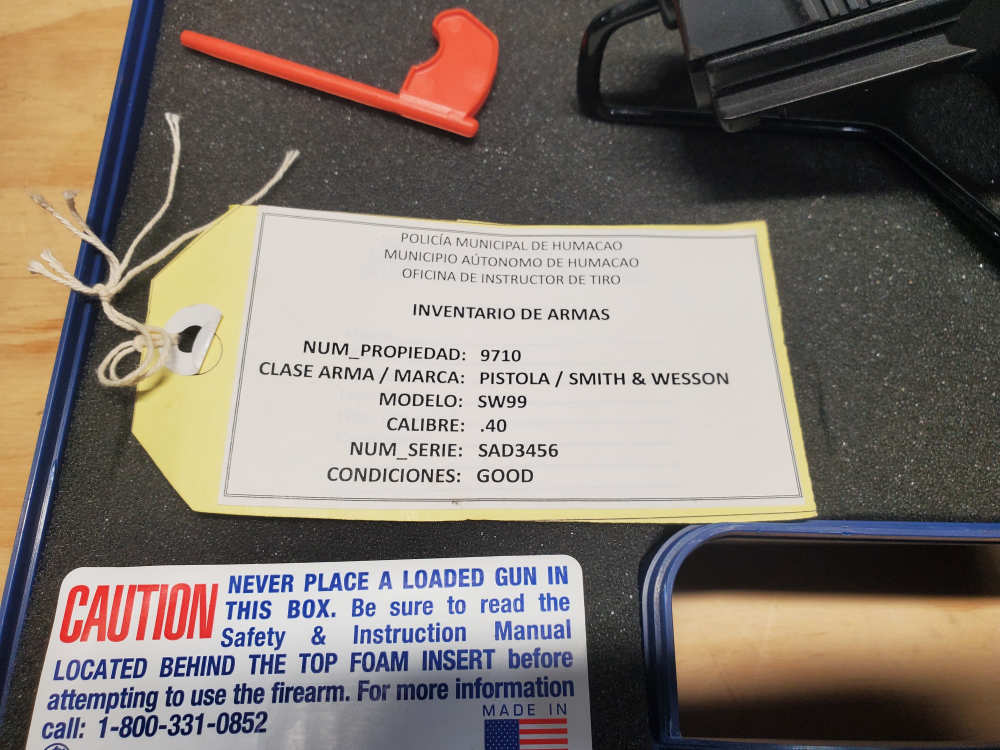 Puerto Rico Police Trade-In Smith & Wesson SW99 .40S&W-img-7