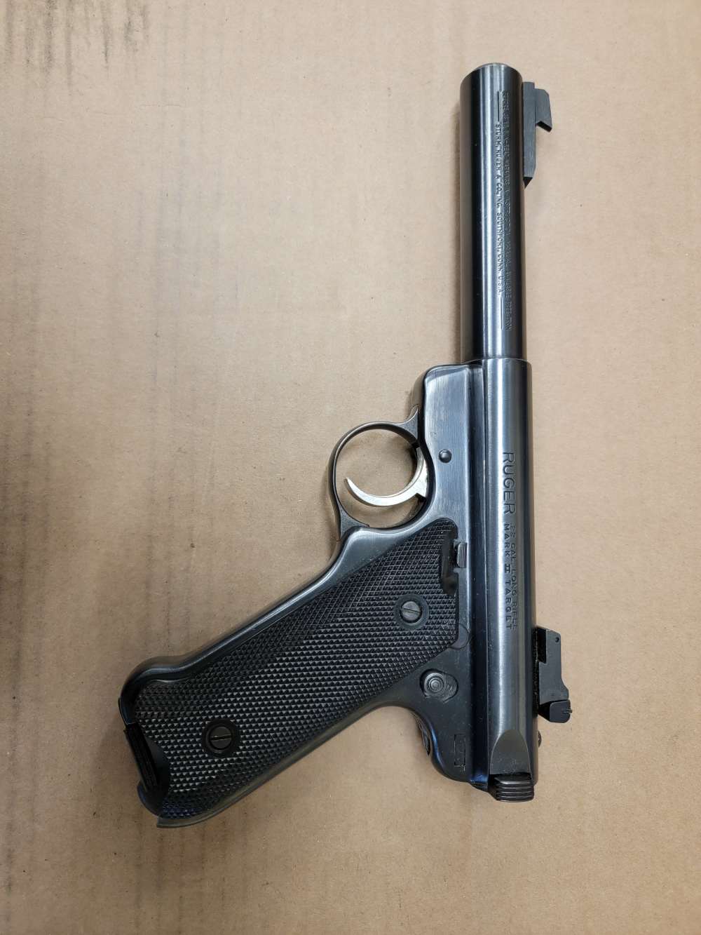 Ruger Mark II Target .22 LR Mk II 5.5" Bull Barrel -img-0