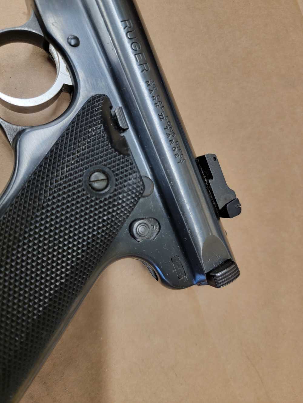 Ruger Mark II Target .22 LR Mk II 5.5" Bull Barrel -img-2