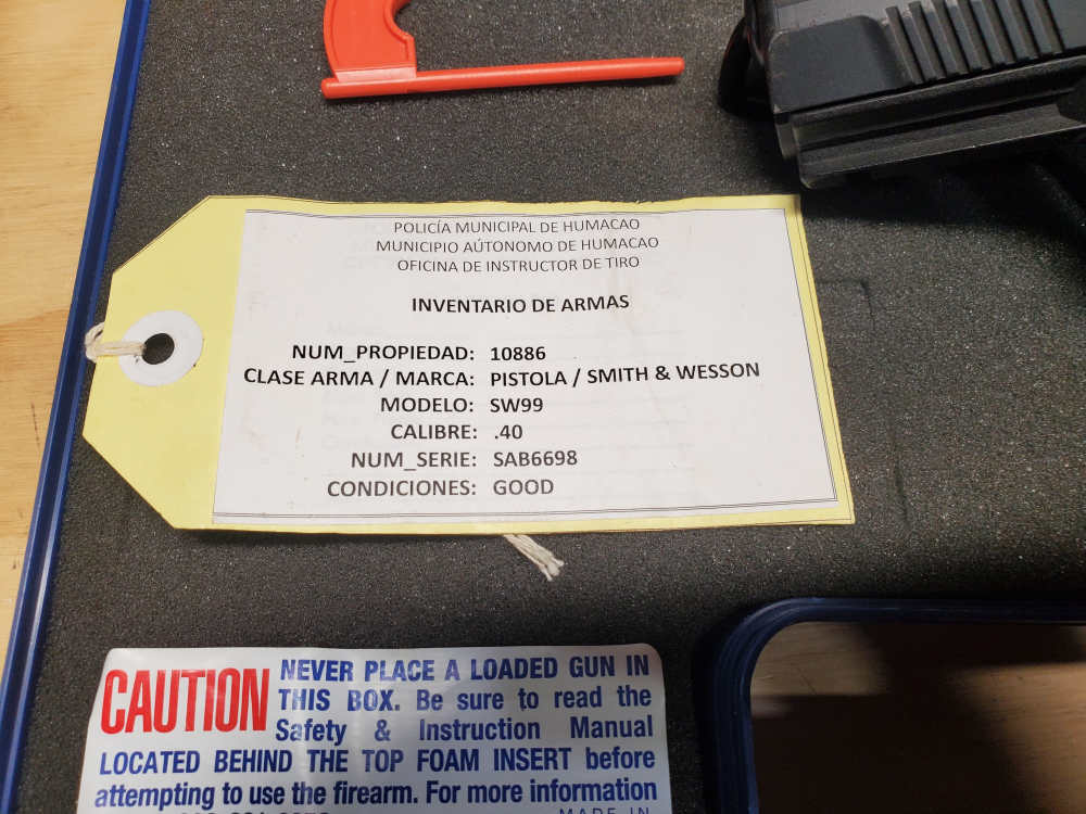 Puerto Rico Police Trade-In Smith & Wesson SW99 .40S&W-img-7