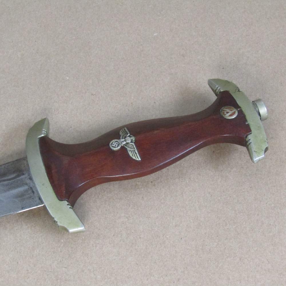 WW2 Rare Early Made German Military SA Dagger Adolf Volker Schmalkalden W26-img-17