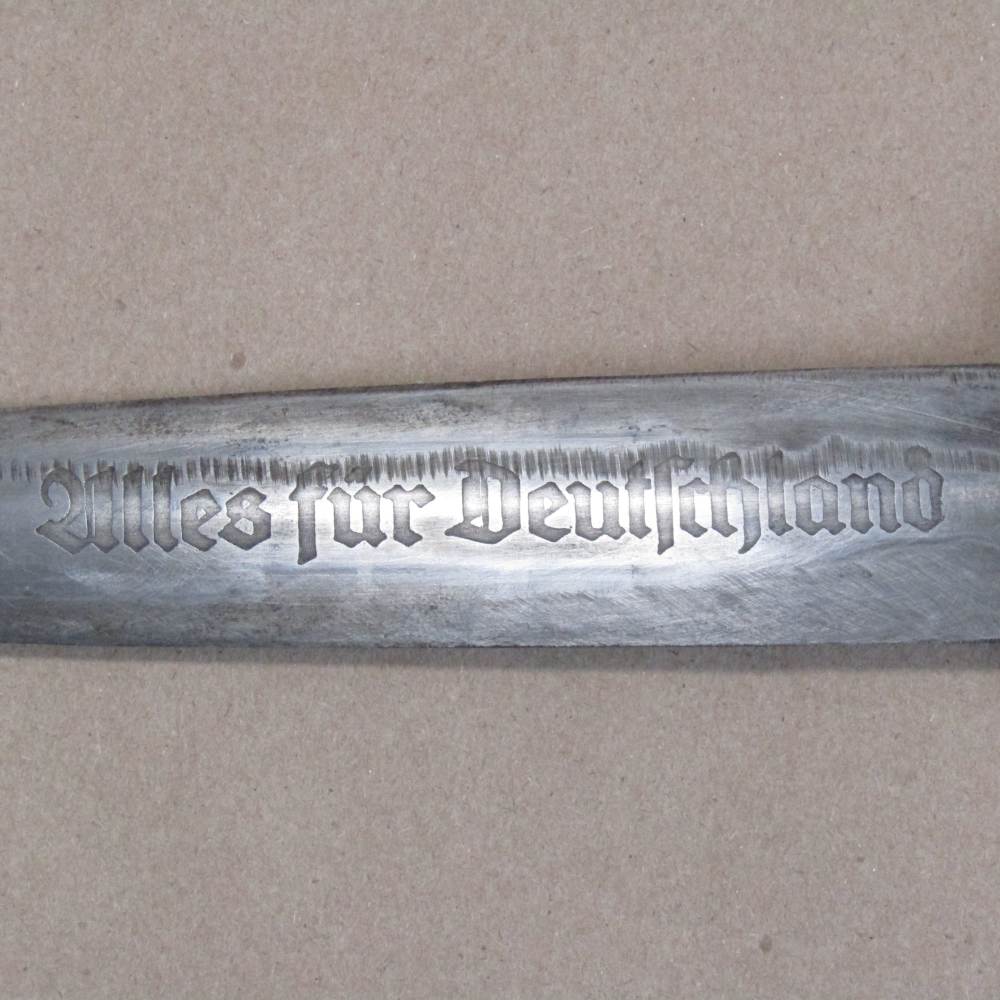 WW2 Rare Early Made German Military SA Dagger Adolf Volker Schmalkalden W26-img-16