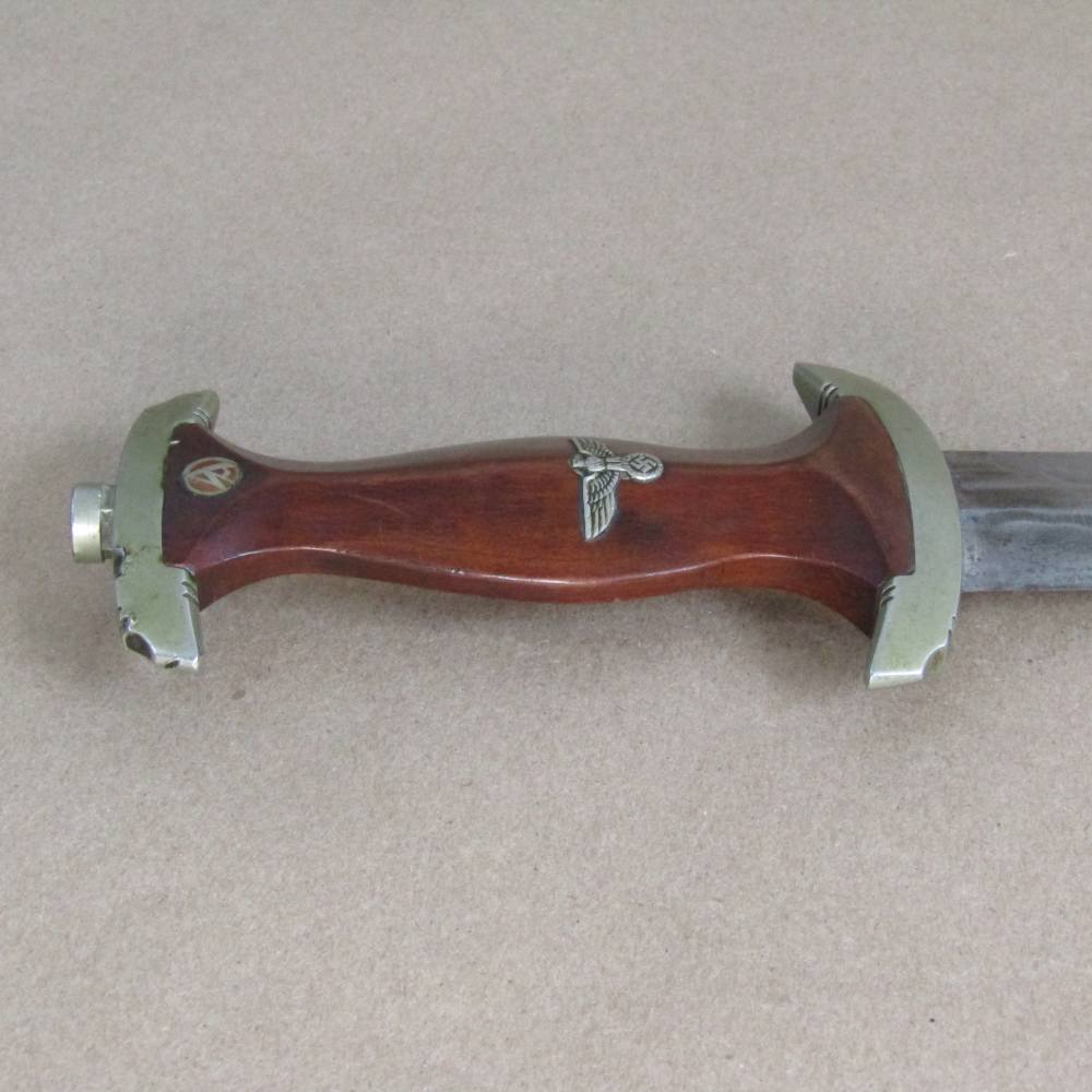 WW2 Rare Early Made German Military SA Dagger Adolf Volker Schmalkalden W26-img-20