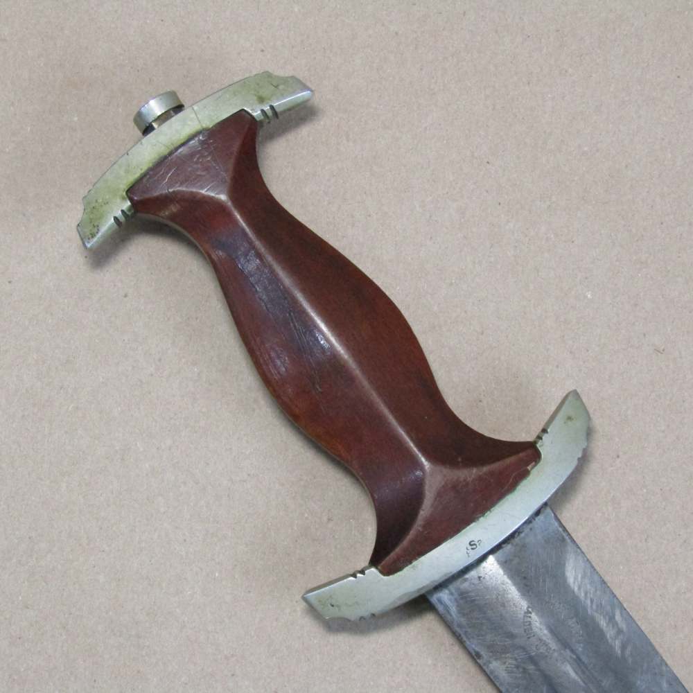 WW2 Rare Early Made German Military SA Dagger Adolf Volker Schmalkalden W26-img-7
