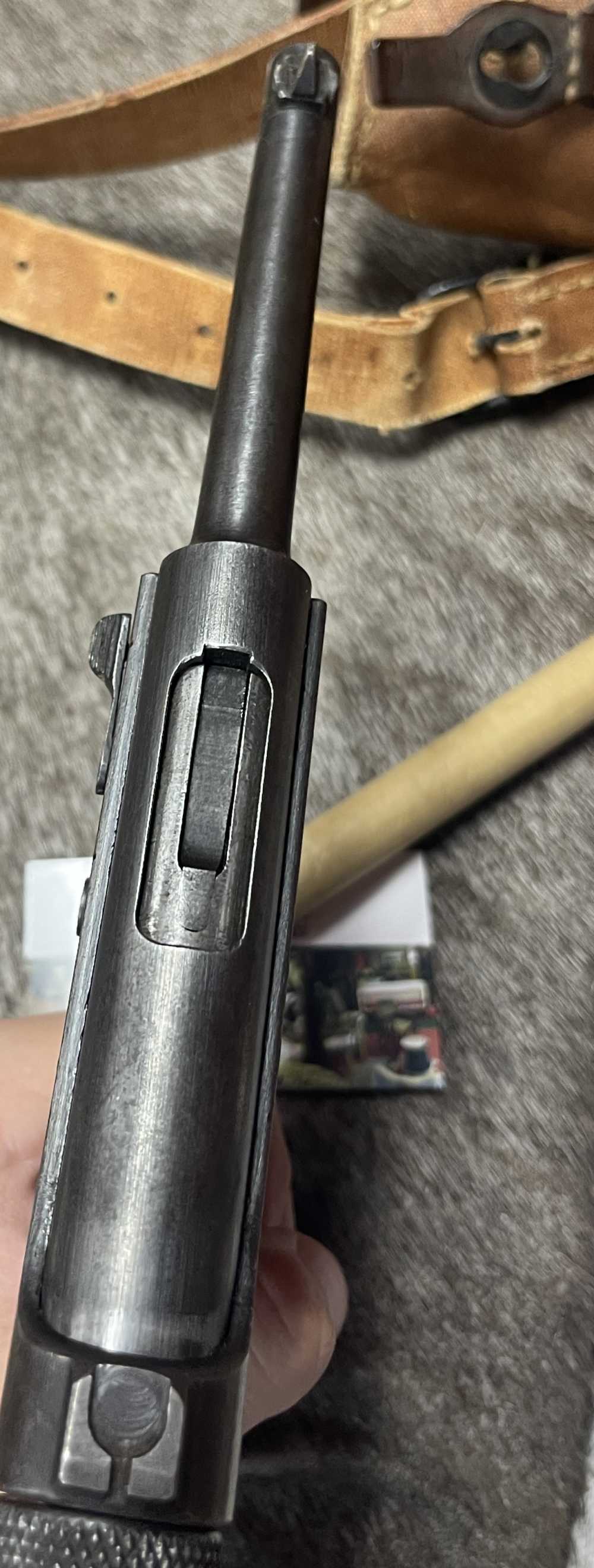 WWII NAMBU Type 14 C&R Japanese 8mm Nambu March 1944 w/holster-img-8