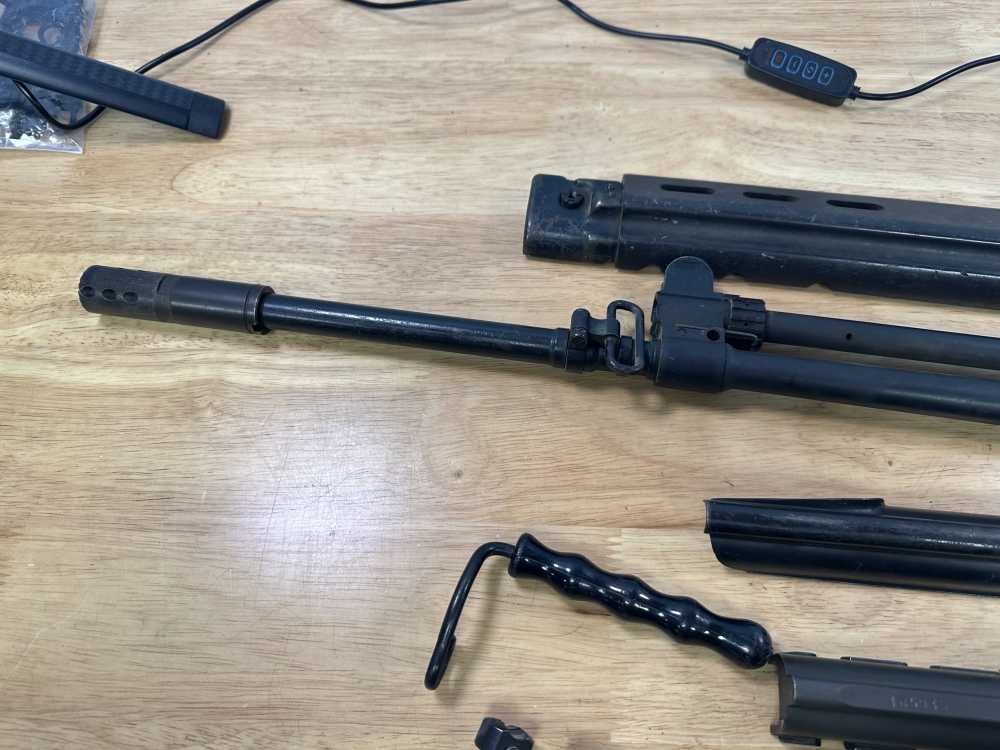 Libyan FAL Parts Kit Matching Numbers Original Barrel-img-4