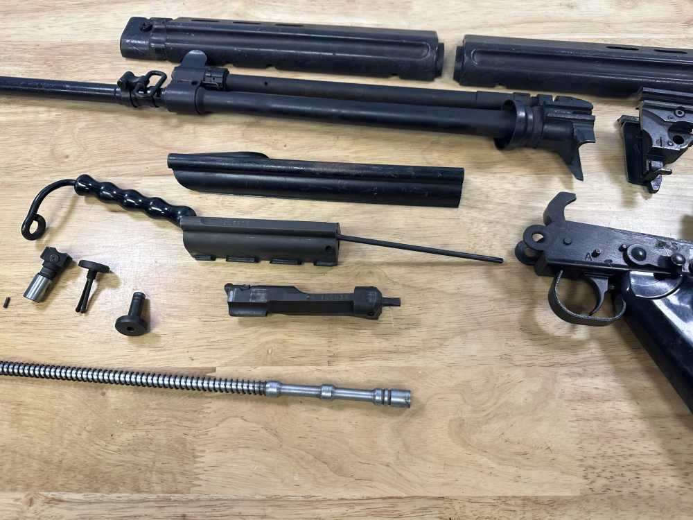 Libyan FAL Parts Kit Matching Numbers Original Barrel-img-2