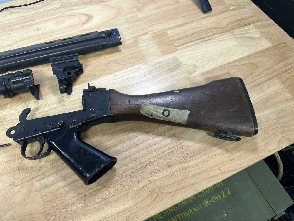 Libyan FAL Parts Kit Matching Numbers Original Barrel-img-1