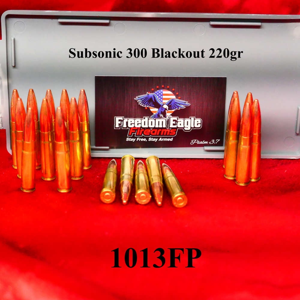 50 Rds Sub Sonic 300 Black Out 220gr Spire Point TMJ-img-0