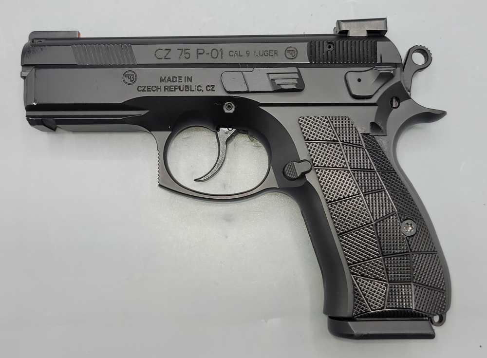 CZ 75 P-01 9mm Luger 3.75" DA/SA-img-0