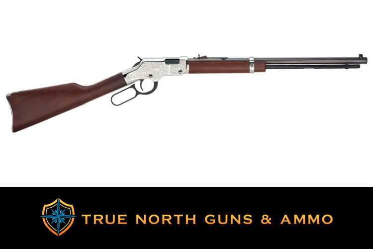 Henry H4 Silver Eagle .17 HMR Lever Action Rifle-img-0