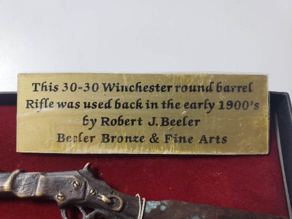 Winchester 30-30 Bonze Miniature -img-1