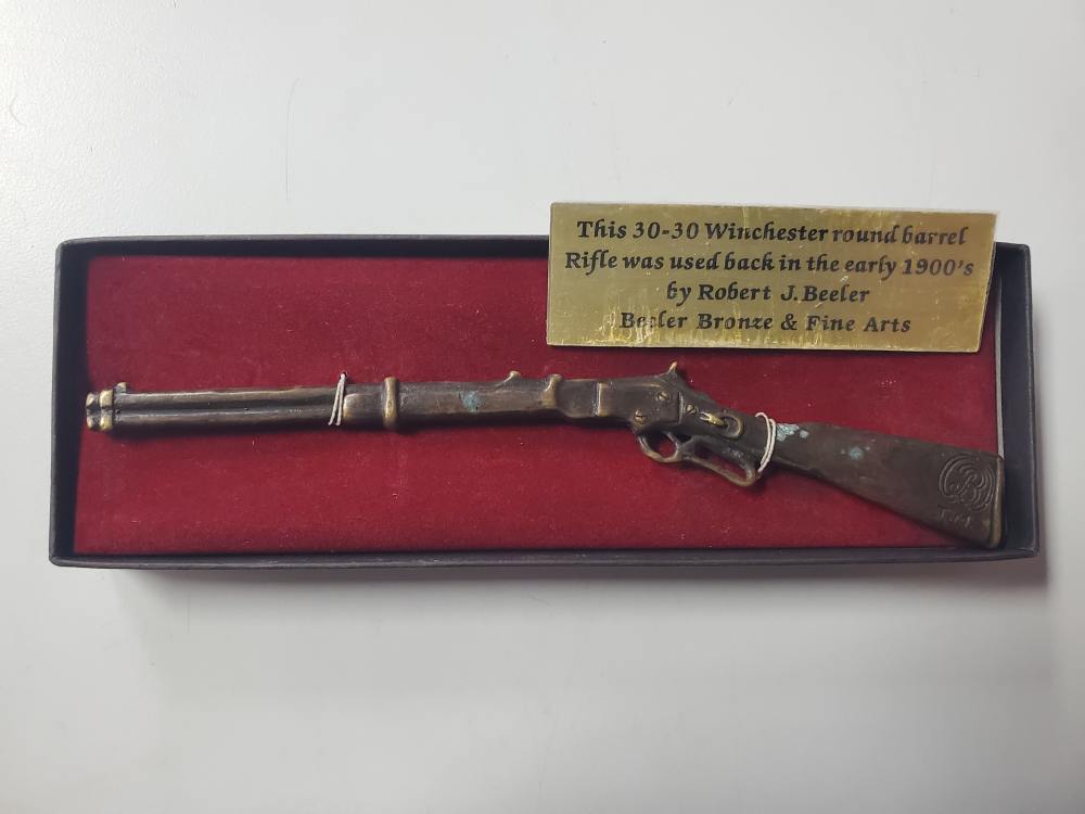 Winchester 30-30 Bonze Miniature -img-0