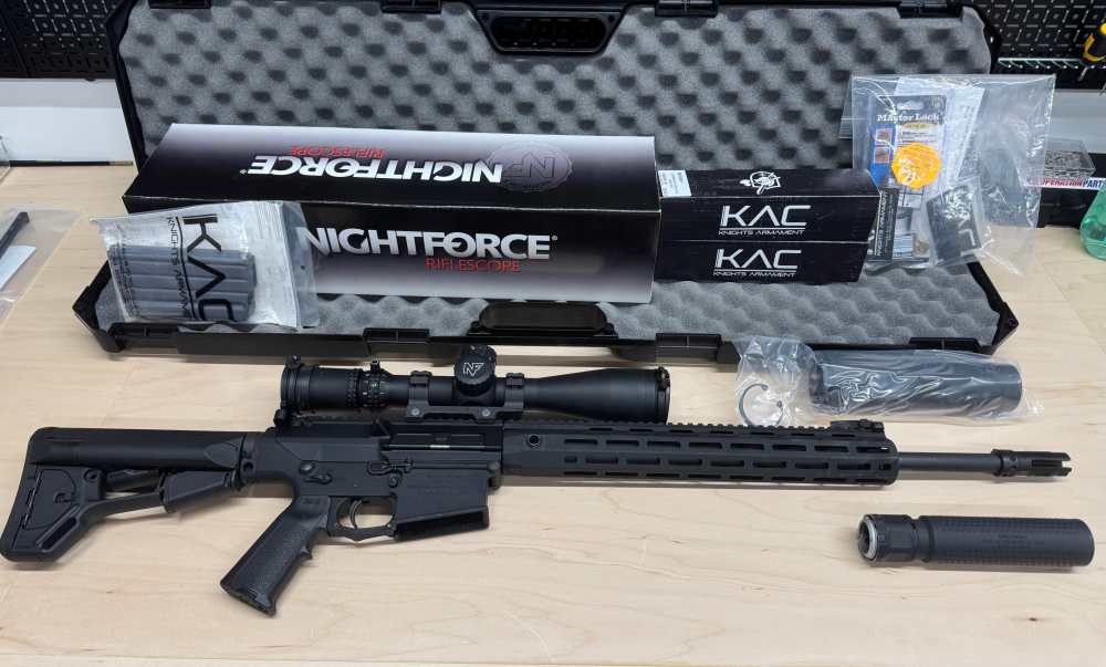 KAC SR25, SR-25 7.62, M110 APR 20" PN:31961 PACKAGE-img-0