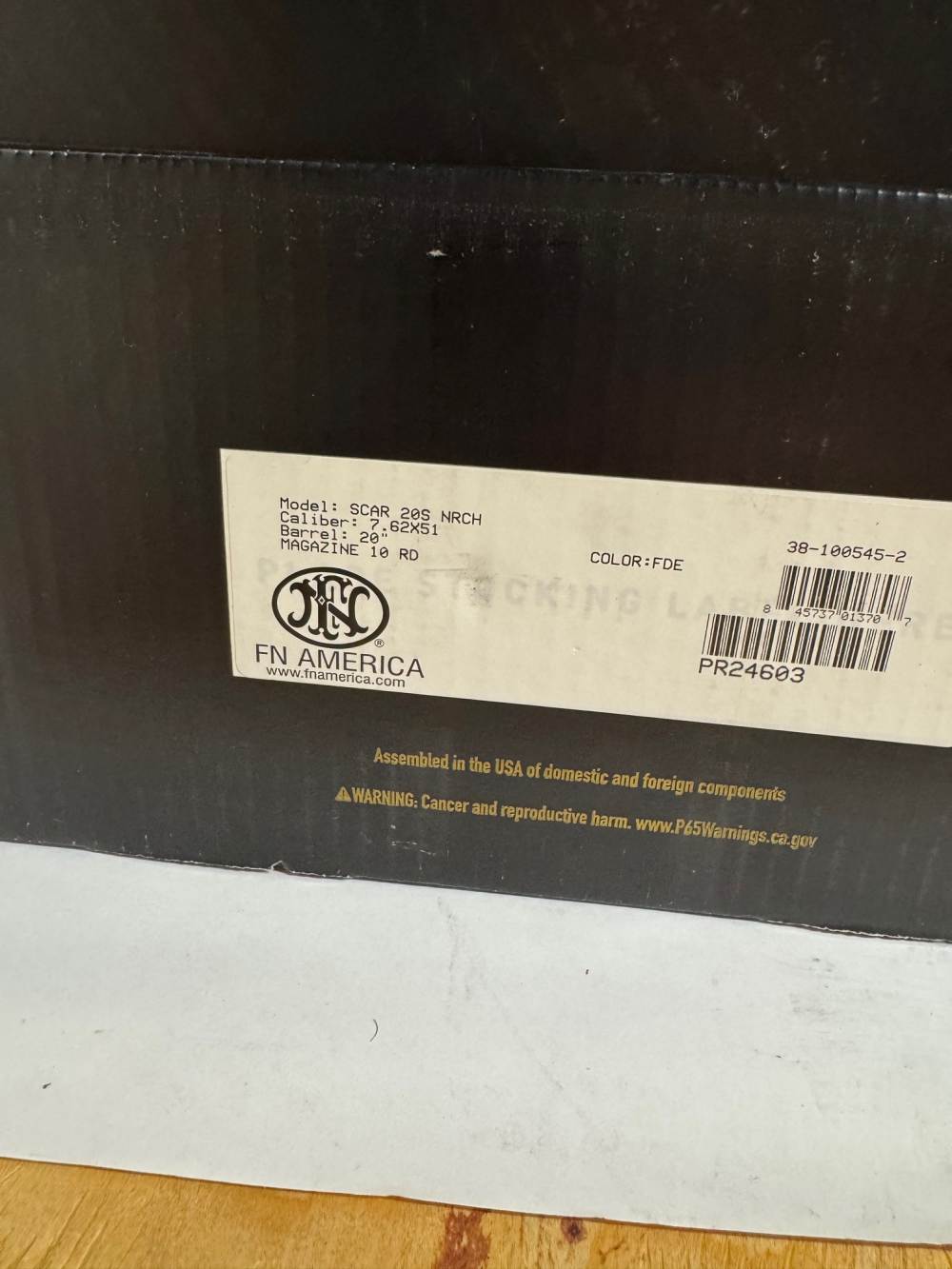 FNH SCAR 20S NRCH 7.62 20" FDE w/ Extra Barrel NIB-img-5