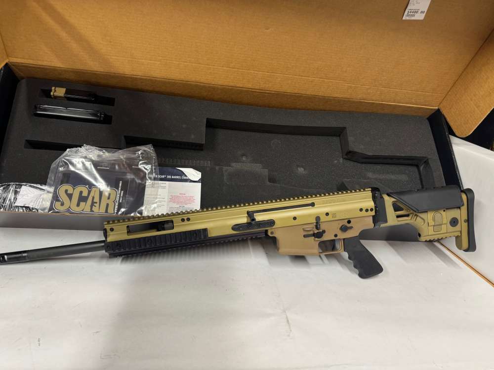 FNH SCAR 20S NRCH 7.62 20" FDE w/ Extra Barrel NIB-img-1