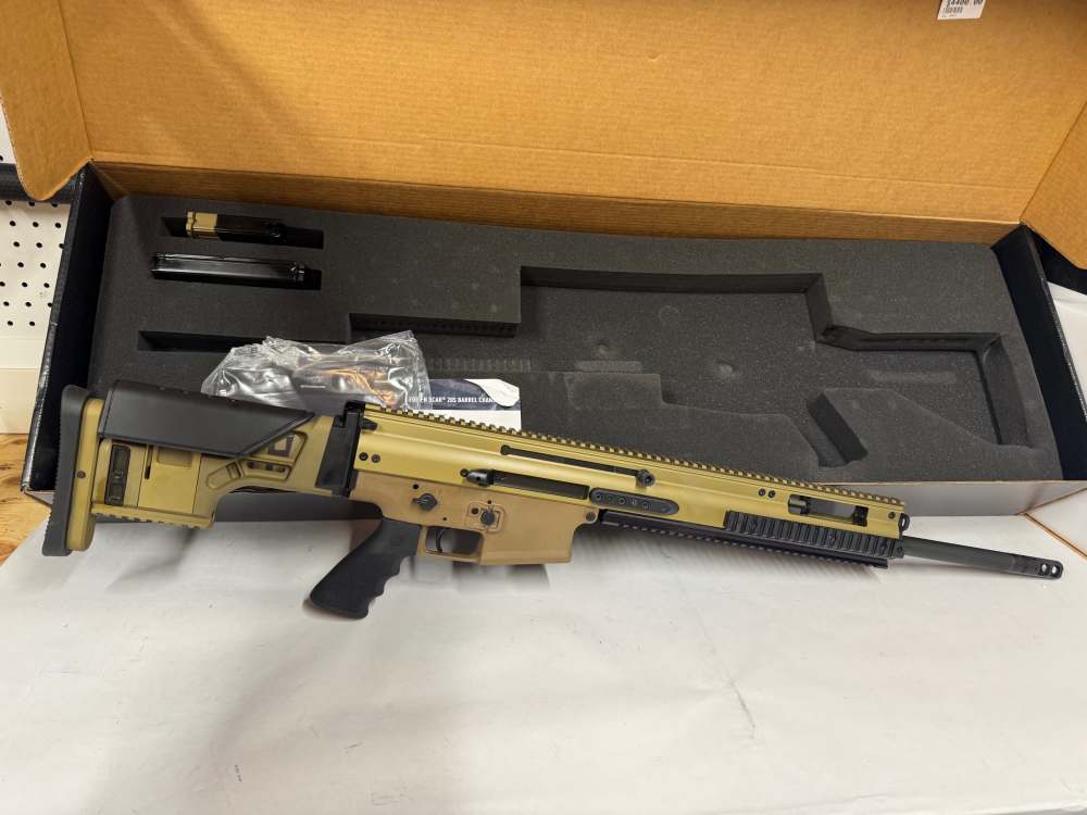 FNH SCAR 20S NRCH 7.62 20" FDE w/ Extra Barrel NIB-img-2