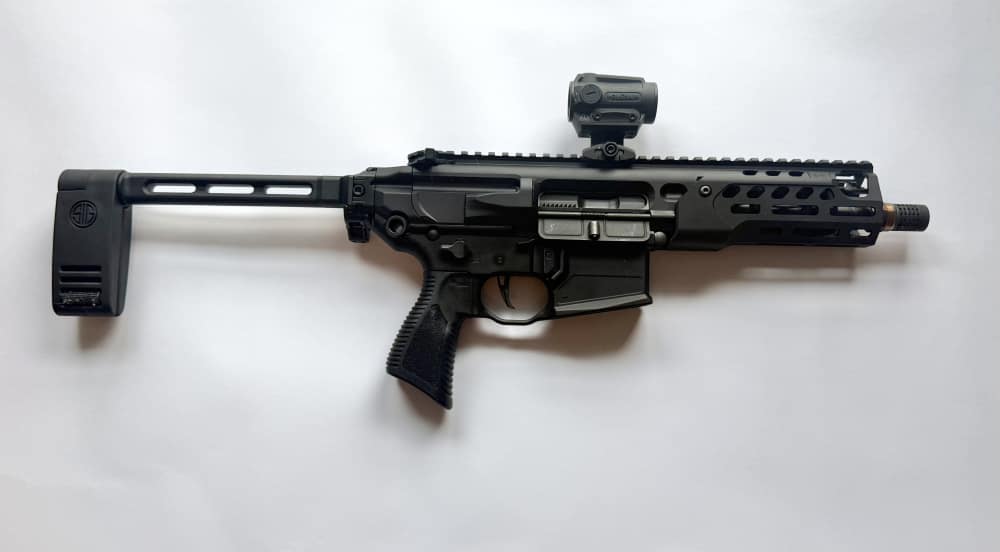 SIG SAUER MCX Rattler LT Pistol 300 AAC w/ Holoson ARO-MRS-GR + (3) 30 Mags-img-1