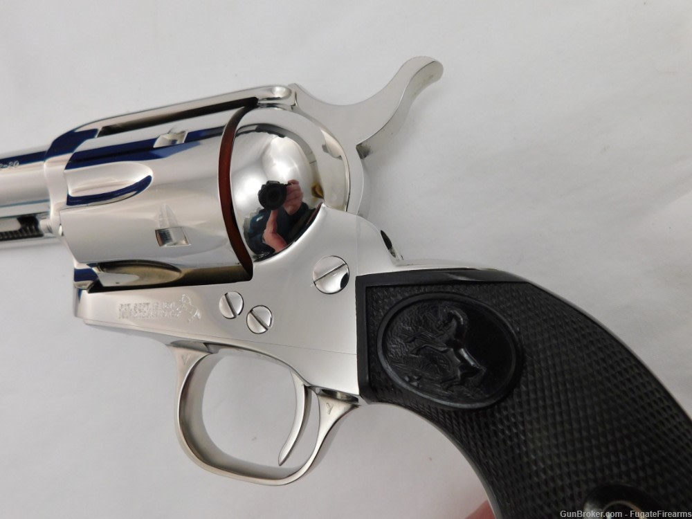 2010 Colt SAA 32-20 Nickel 4 3/4 In The Box -img-5
