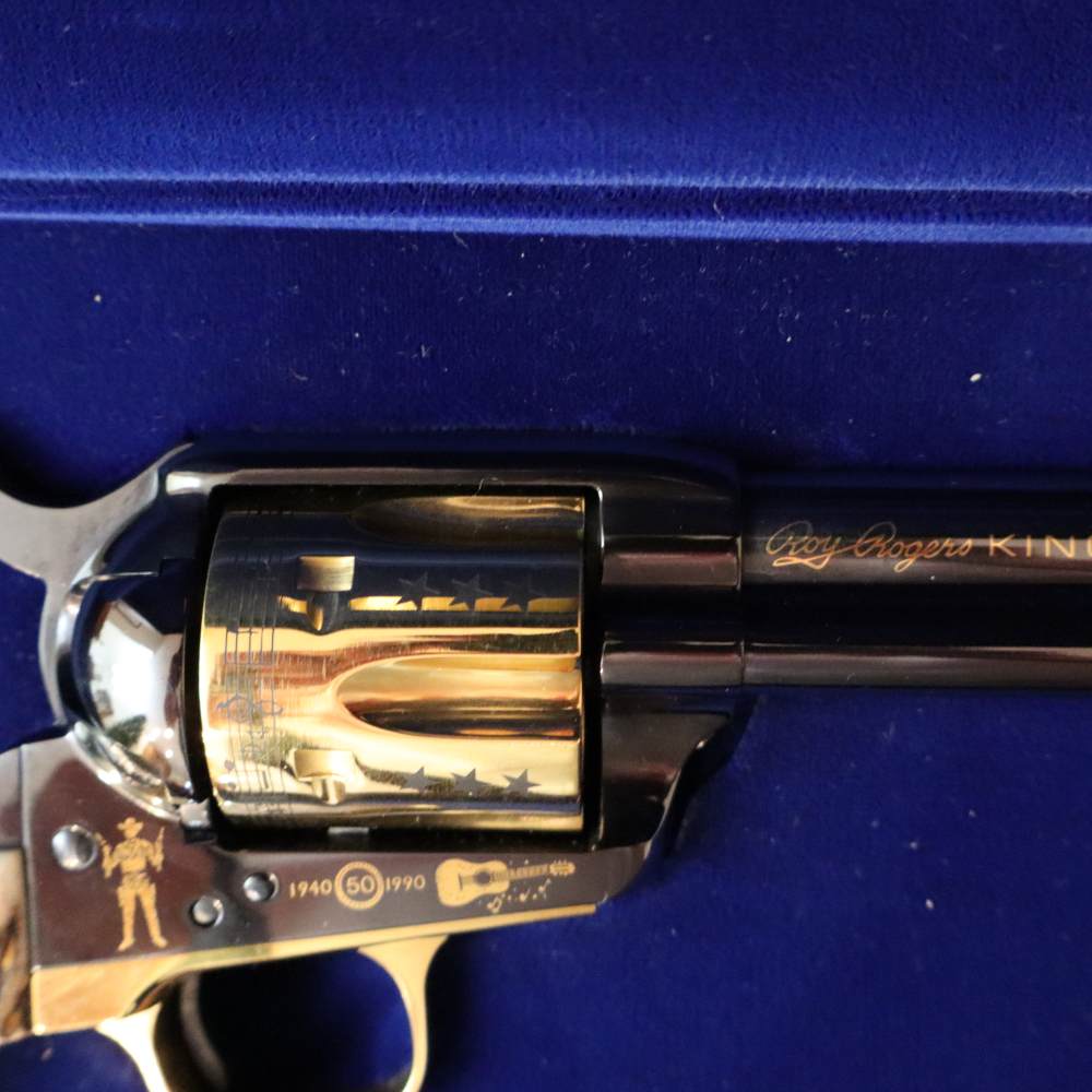 UBERTI COLT SAA 45LC ROY ROGERS King Of The Cowboys made 1990-img-10