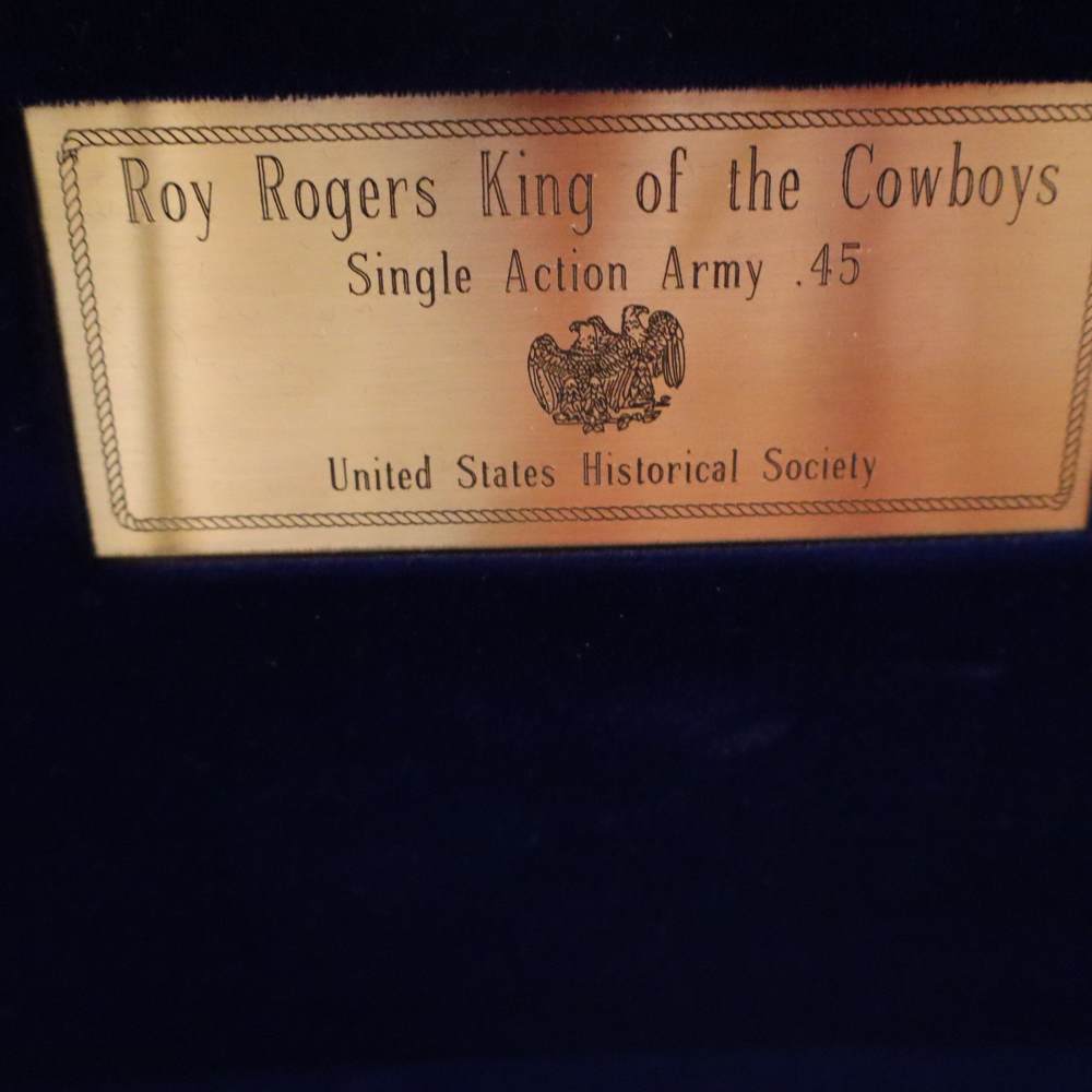UBERTI COLT SAA 45LC ROY ROGERS King Of The Cowboys made 1990-img-15