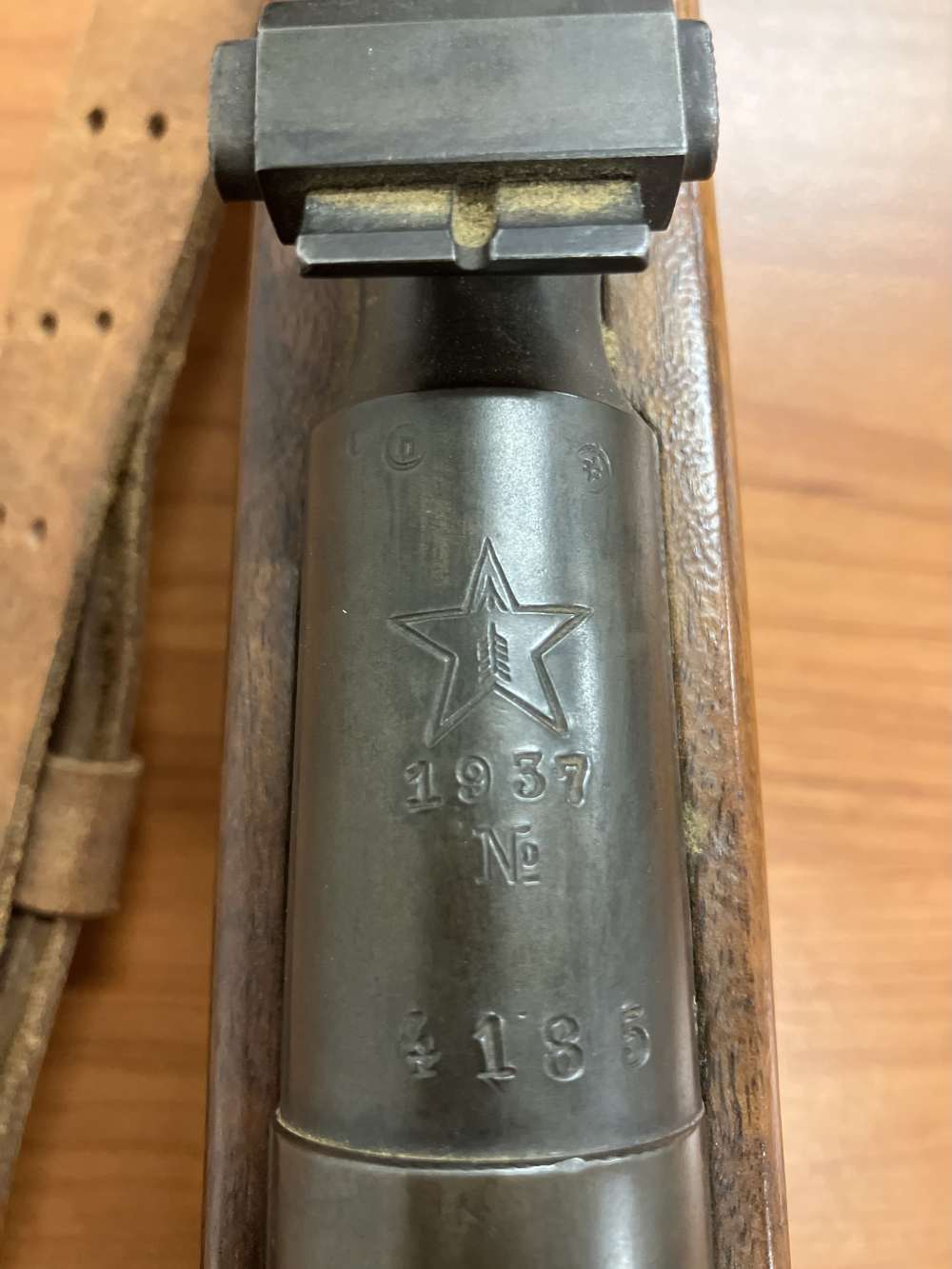 TULA MOSIN NAGANT 7.62 X 54R 1937 SOVIET ERA PENNY AUCTION NO RESERVE -img-7