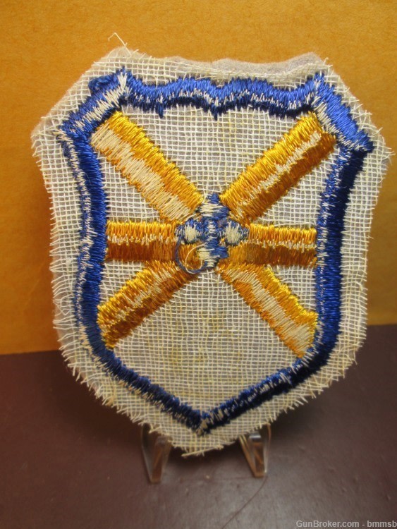 U.S. WW 2, 62nd. Calvary Division Unit patch on felt, cheesecloth backing-img-1