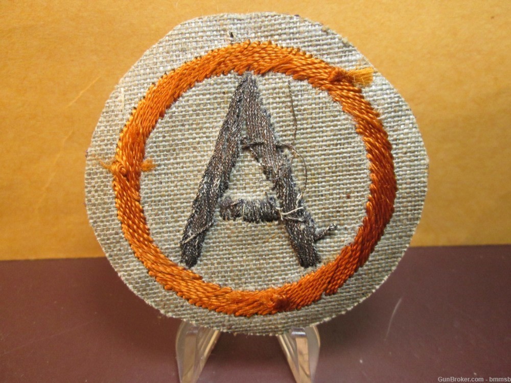 U.S. WW 2, 3rd. Army Division Uniform patch in Bullion-img-1