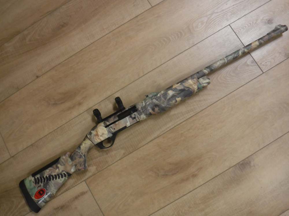 Nice Benelli M2 12ga. Rifled Barrel Slug gun 12 gauge Advantage Timber-img-0