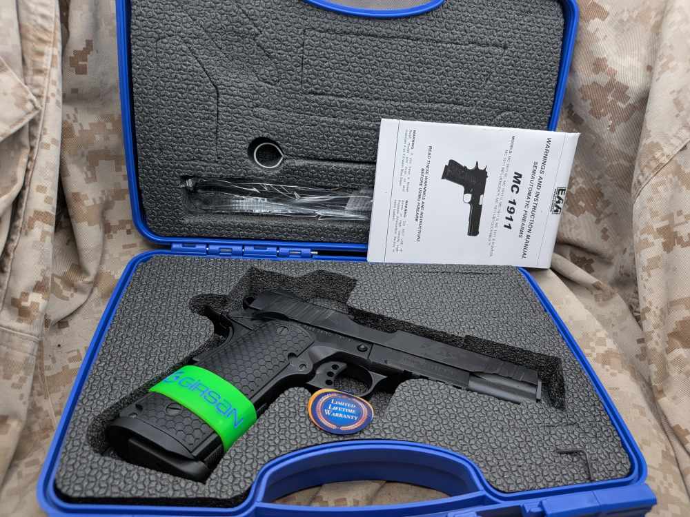EAA Girsan Influencer MC1911 S .38 Super Railed 1911 Optics Ready-img-3