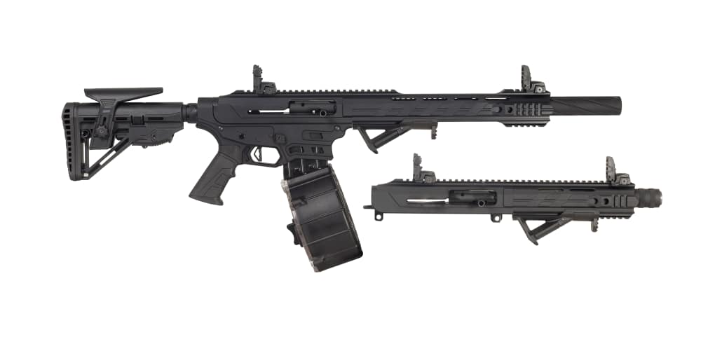 FC12/PK12 Twelve gauge weapon system combo - Two uppers with a drum mag-img-8