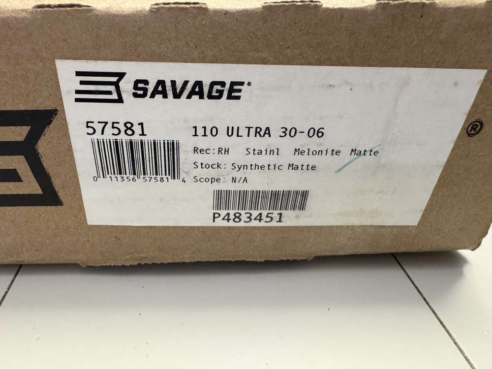 Savage 110 Ultralite 30-06 with Warne base Ulta light lite-img-4