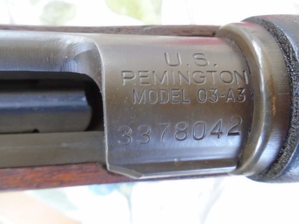 U.S. Magazine Rifle, Model 03-A3.  U.S. Remington, Excellent-img-6