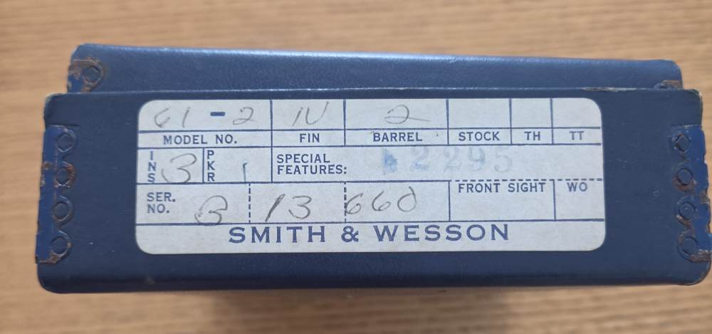 Smith and Wesson Model 61-2 Escort-img-14