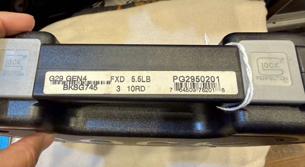 Glock G29 Gen4 10mm compact Pistol… NEW in Box!!-img-3